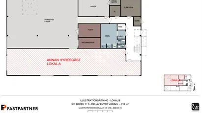 Lager/Verkstad med tillhörande kontor