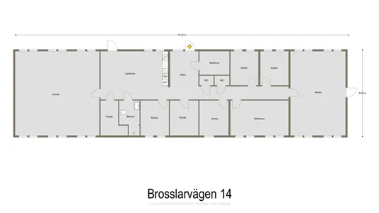 Büros zur Miete in Östersund - Foto 14